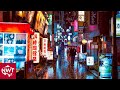 Rainy night walk in nakano tokyo 4k