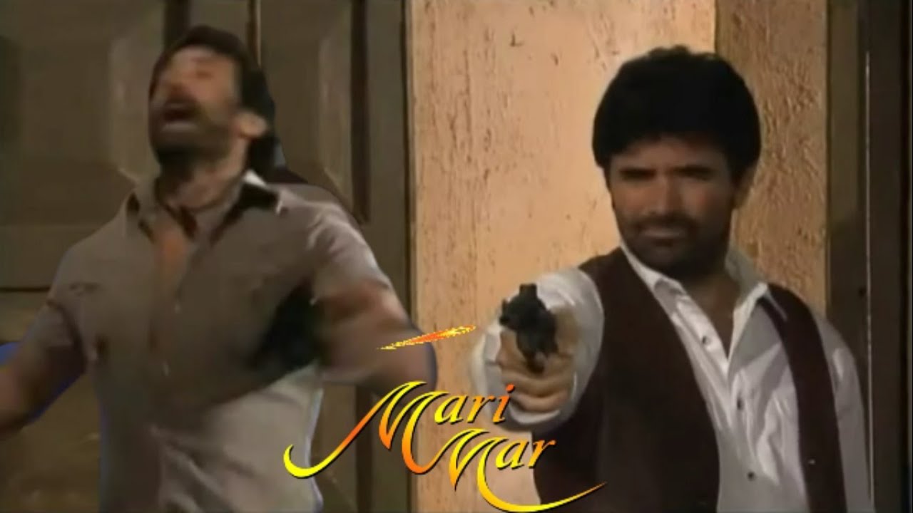 ¡Renato le dispara a Nicandro! | Marimar - Televisa