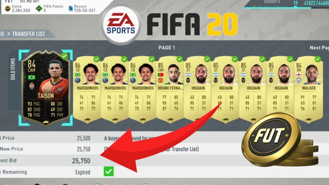 FIFA 20 BEST TRADING FILTERS AND METHODS TO MAKE QUICK COINS: FIFA 20 ULTIMATE TEAM