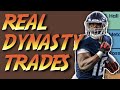 Real Dynasty Trades I've Made This Offseason (Rookie Draft Recap) 2022 Dynasty Football
