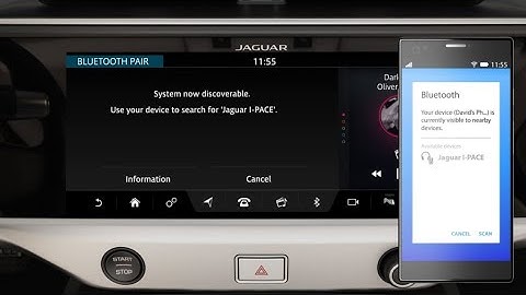 Jaguar I-PACE 2019 | Touch Pro Duo: Bluetooth Phone Pairing