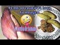 Chomba de banano con huevo y chorizo “pámpana o flor de plátano “