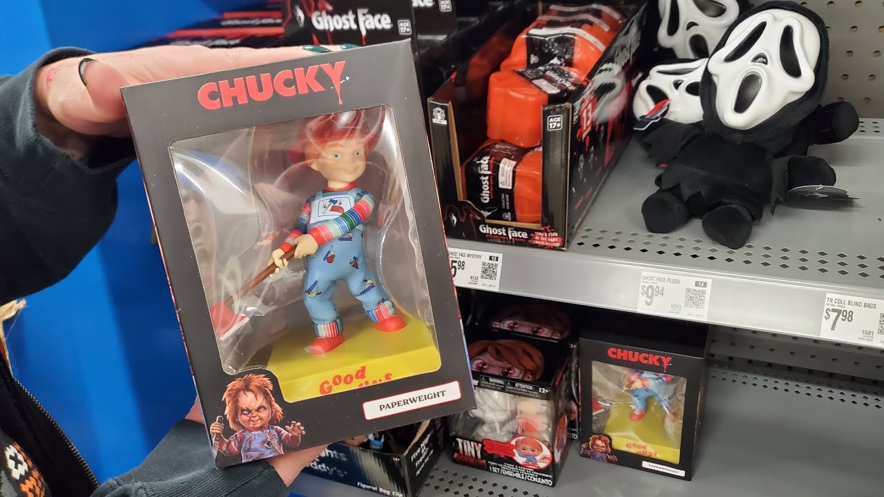 Новые товары Walmart: Кровавый, отвратительный, ужасающий декор и фигурки: Ужасающий / Чаки / FNA...