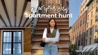 NYC Apartment Hunting | touring 10 apartments w\/prices
