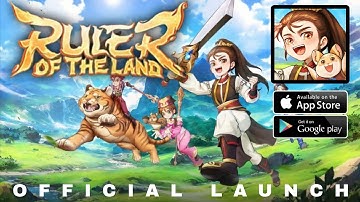 Ruler of the Land Gameplay Android IOS - Official Launch || How to move really fast in the game