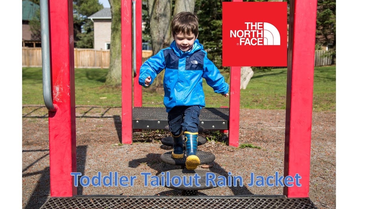 the north face toddler tailout rain jacket