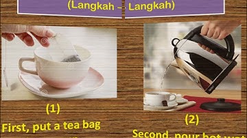 PROCEDURE TEXT (How to make a cup of sweet tea)