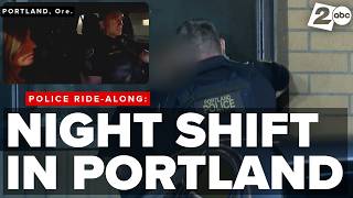 INTERVIEW: Ride-along inside a night with Portland Police as bureau faces budget cuts