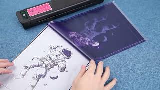 Quick Guide: How to use the Ozer Wireless Thermal Printer for Tattoo Stencils on iOS/Android screenshot 3