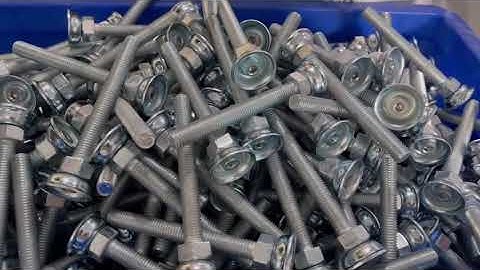 Mỗi ngày một sản phẩm #08: Sản xuất chân tăng chỉnh sử dụng cho bàn thao tác, băng tải,...