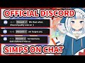 Official Discord is also a Gura Shrimp!【Gawr Gura / Takanashi Kiara / HololiveEN】