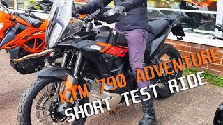 2024 KTM 790 Adventure - Short test ride