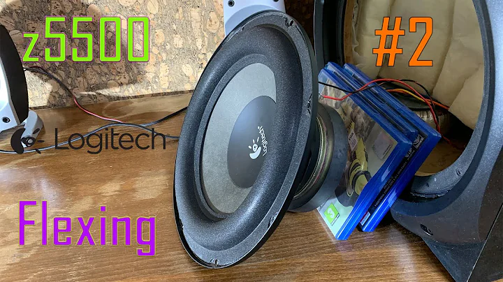 Logitech z5500 Free Air Sound Bass Test[4k]