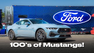 Mustang Car Show at Ford Headquarters! | Mustang Memories 2023 💙