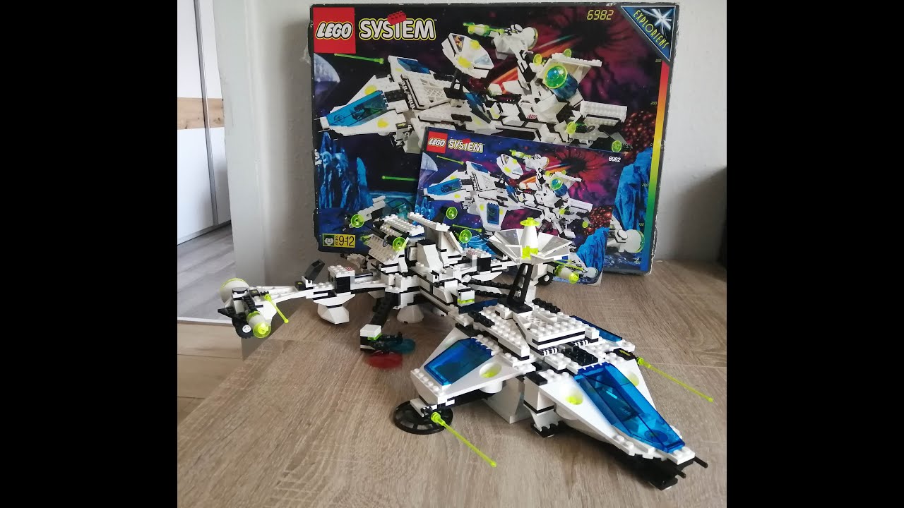 Skabelse Snazzy Foran dig 27# Lego Space - 6982 Explorien Starship - YouTube