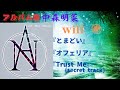 中森明菜【will】4『とまどい』『オフェリア』『Trust Me (secret track)』(アルバム編)