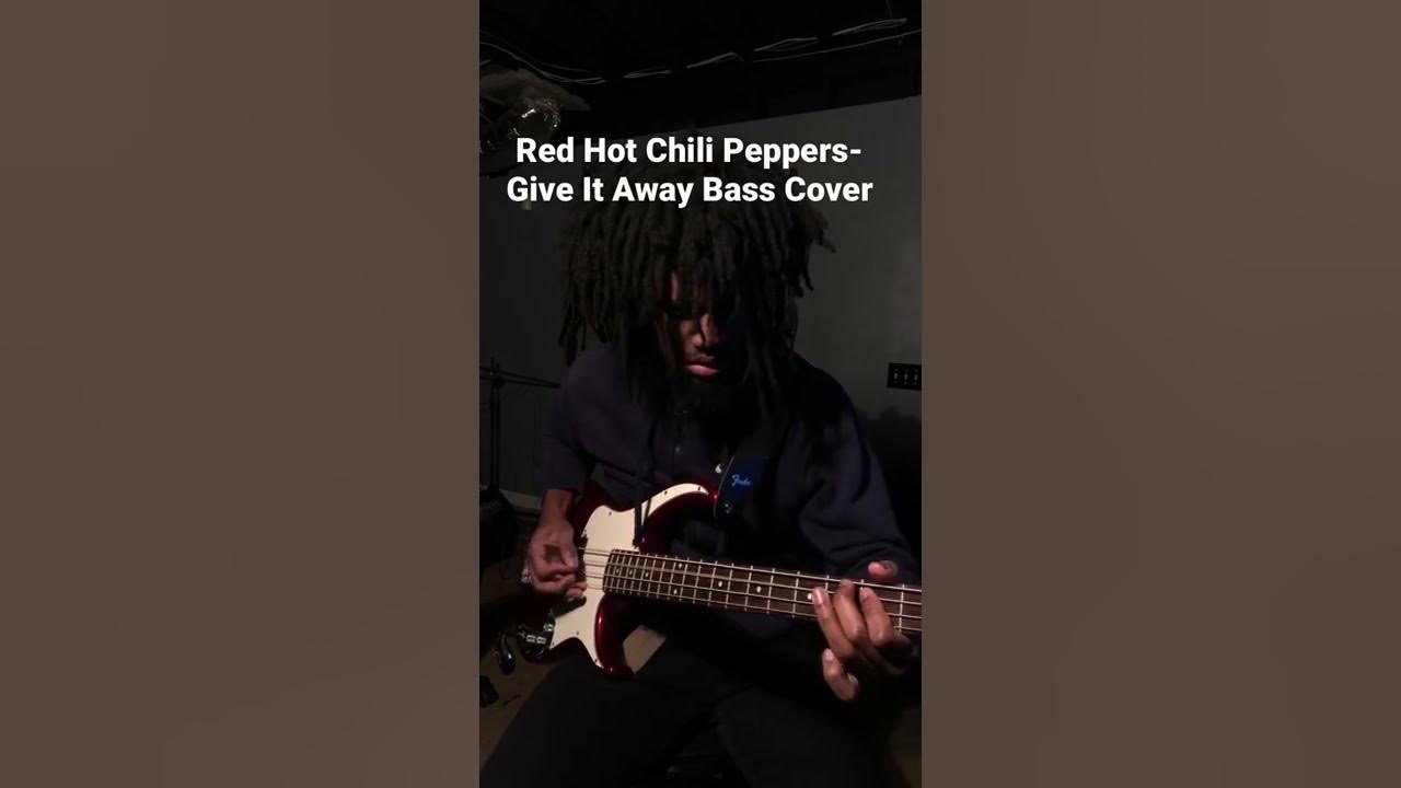 Red Hot Chili Peppers Give It away Bass Cover YouTube