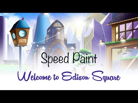 Speed Painting - Welcome to Edison Square