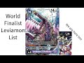 World finalist leviamon deck list