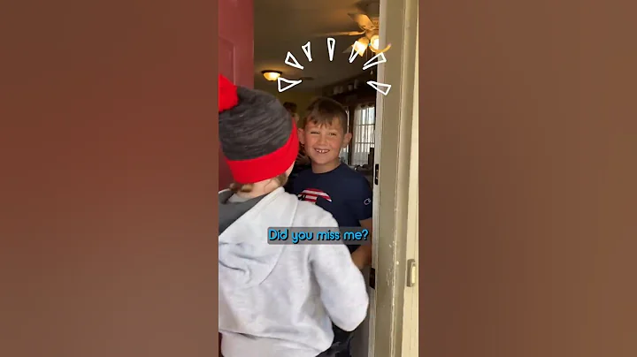 Boy cries when his best friend who moved states returns to surprise him 🫶 #shorts