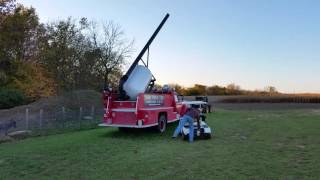 Tom's corn maze pumpkin launcher, Germantown Ohio