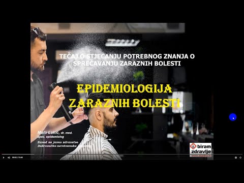 Higijenski minimum za frizere i kozmetičare - epidemiologija