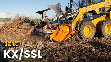 The Ultimate Land Clearing Solution: Berti KX/SSL Skid Steer Forestry Mulcher Unveiled
