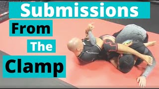 Closed Guard Attacks from Clamp, Kimura, Wrist Lock, Armbar, Triangle and Omoplata #bjj #MMA