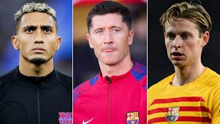 Barcelona News Round-Up ft De Jong, Raphinha & BIG Lewandowski problem