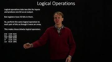 18.  Logical Operations