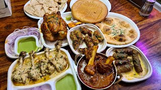 Mausin Aur Nawab Ki Special Nalli Mutton Nahari, & Khamiri, Old Delhi Mutton Kebab & Tangri,Sheermal