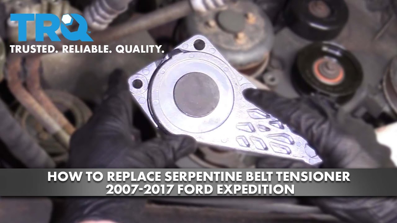 How to Replace Serpentine Belt Tensioner 20072017 Ford Expedition
