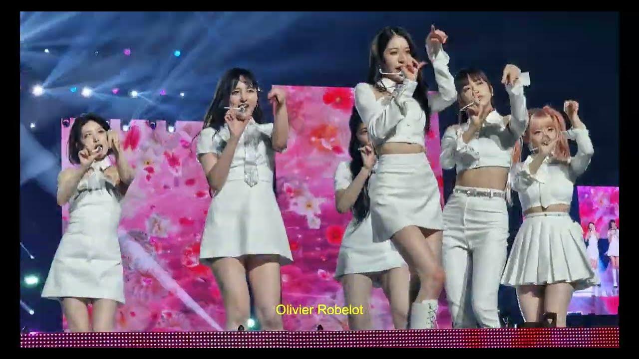 IVE Music Bank in Paris Love dive Fancam YouTube