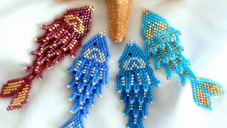 Boncukla balık nasıl yapılır || How to make Beaded fish I Bölüm 1