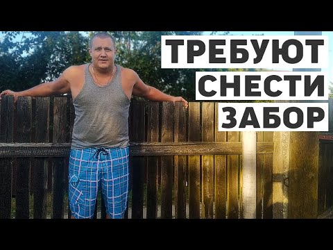 Видео: Соседка требует перенести забор, спустя 7 лет