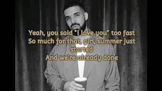 Drake - Summer - Lyrics