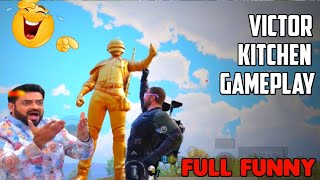 Victor Kitchen dinner funny gameplay with funny commentary bgmi gameplay #bgmi #funny #jevel screenshot 4