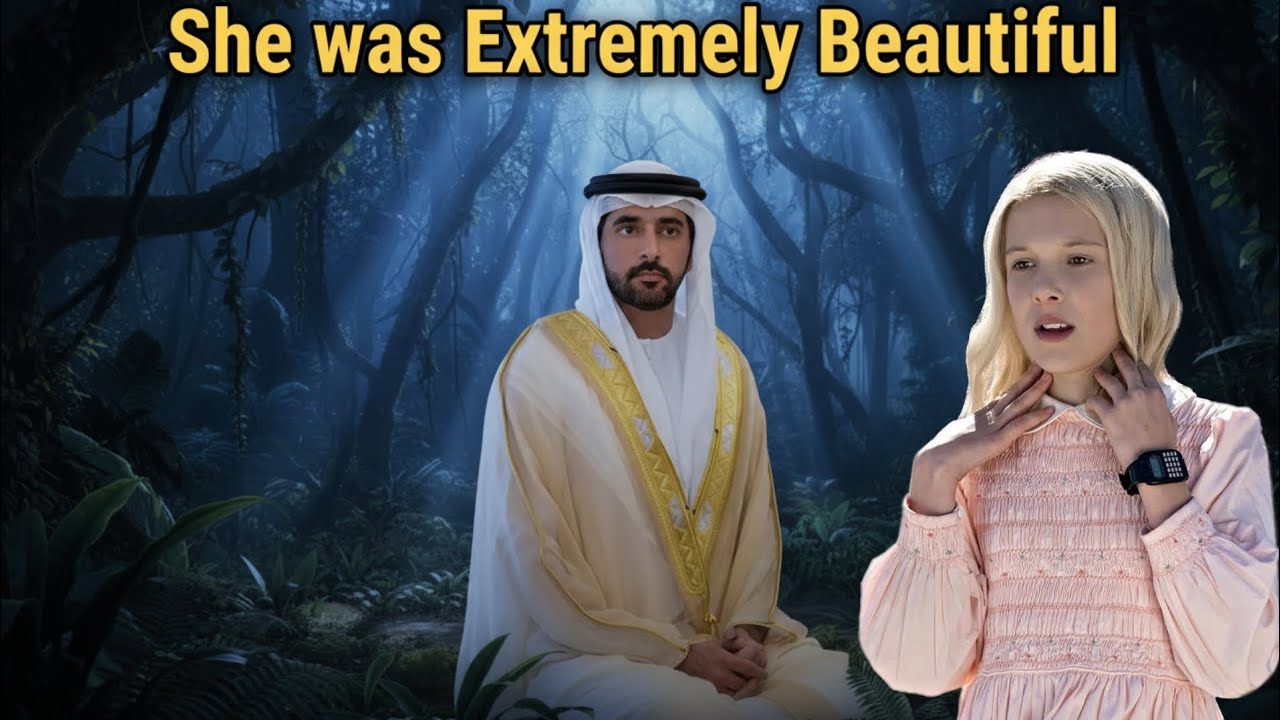 She was Extremely Beautiful 😍 Fazza secret story sheikh Hamdan very happy 