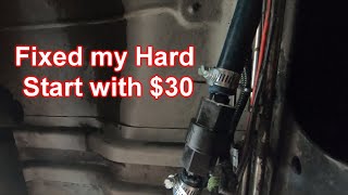 Project Slate: Ep 5 | Fixing my 2nd Gen Cummins Hard Start with a Fuel System Hack