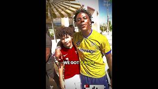 Speed can't believe he found Ronaldo Jr in Barbados #ishowspeed #viral #viralvideo #shortclips