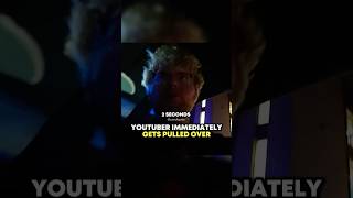 YouTuber Immediately Gets Pulled Over 🤯