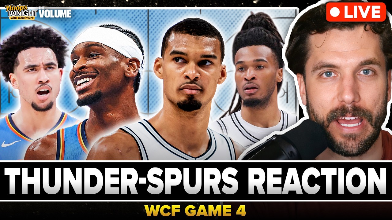 THUNDER-SPURS REACTION: Wembanyama & Castle OVERPOWER Shai Gilgeous-Alexander in Game 4 win