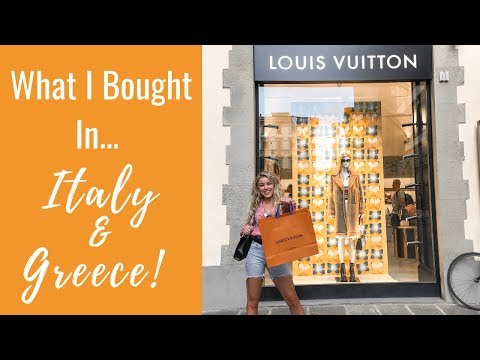 What I Bought