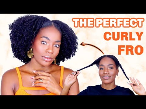 L'AFRO BOUCLÉ PARFAIT WTH HERGIVENHAIR ⎜Cheveux bouclés, frisés, crépus