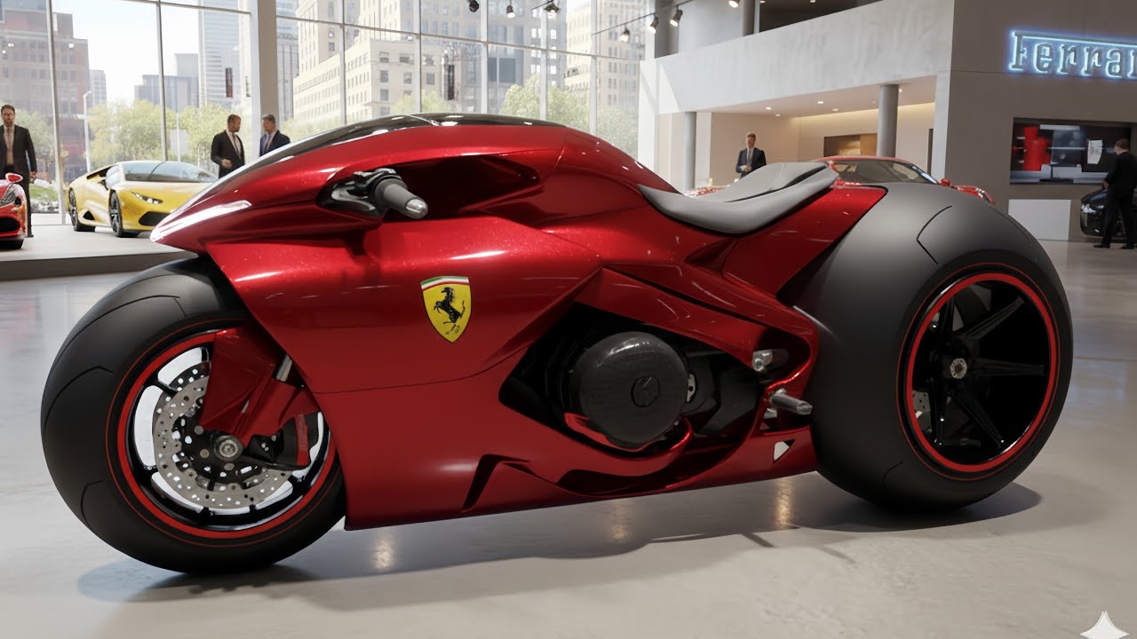 Ferrari Super Bike 2026 Revealed | The Most Beautiful Bike Ever?