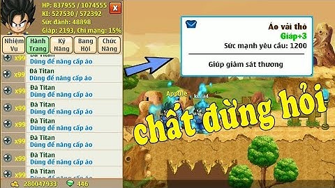 Ngọc rồng online _ Bất Ngờ Với Sét Vải Thô Vip Nhất 10 sv ...và đây là cách mình đập đồ