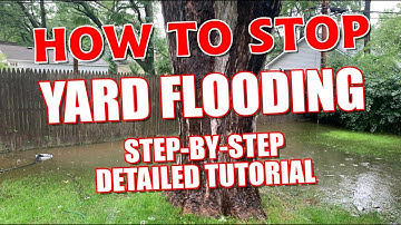 How to Fix Flooded Yard Step-by-Step FULL TUTORIAL