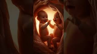 Precious Newborn Twin Babies | Double the Magic ✨ #twinbaby #pregnancy #shorts