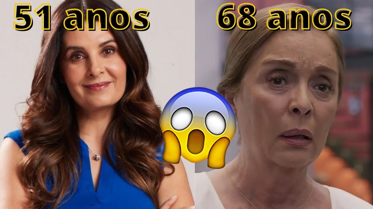 IDADE DOS ATORES DA NOVELA SE NOS DEIXAM  - 2022