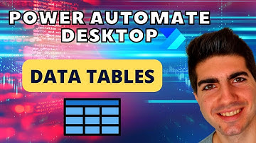 Power Automate Desktop - How To Create Data Table and Insert/Update/Delete Row